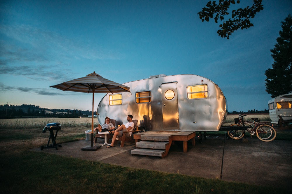 Luxury Overland Campervan by Alpine Lake